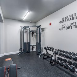 gym view at 200 Fifth Ave Apartments