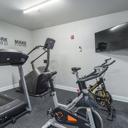 gym view at 200 Fifth Ave Apartments